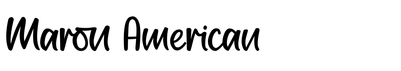 Maron American